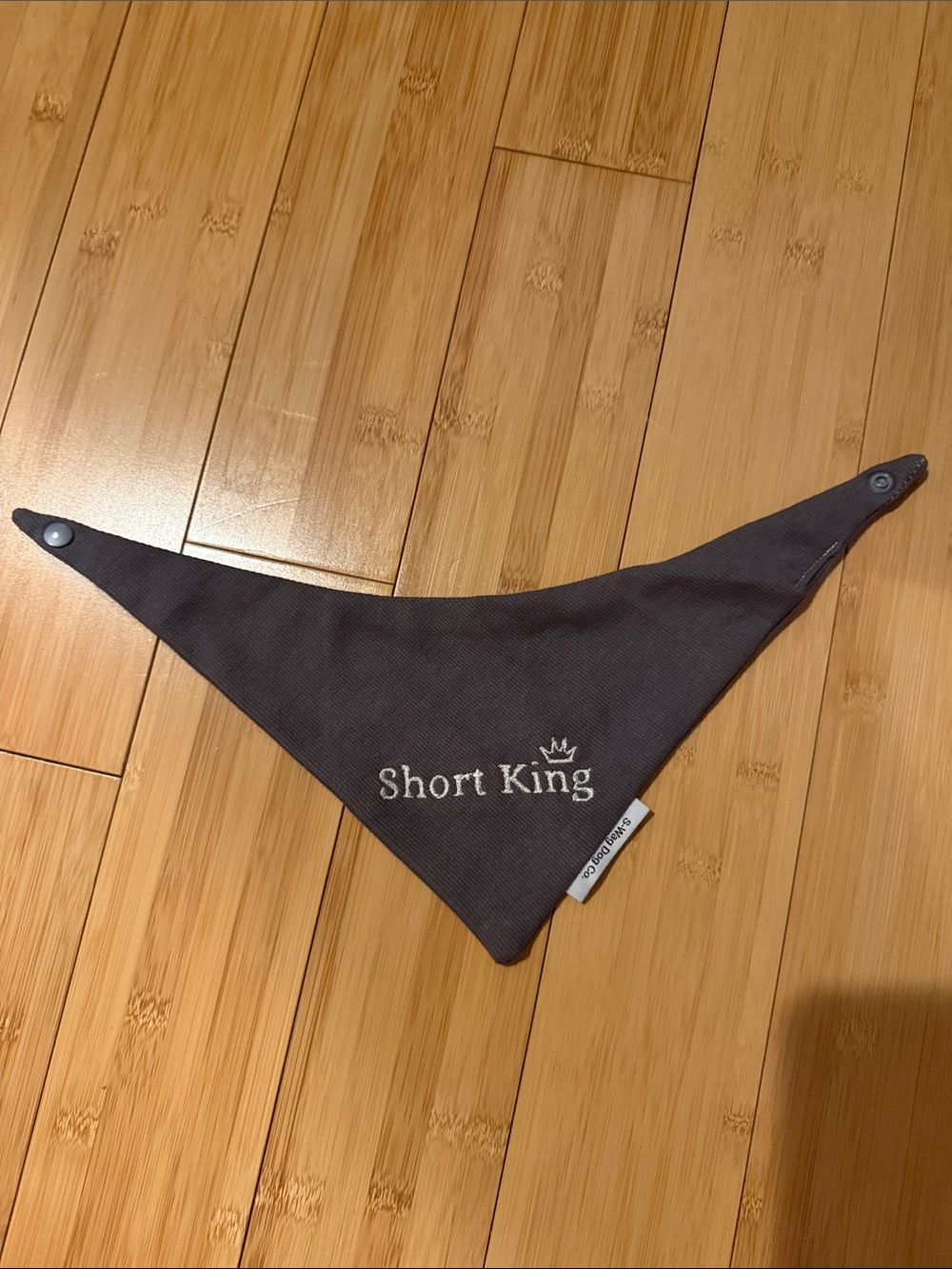 Dog bandana- short king